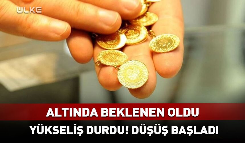 Hızla yükselmişti! Altında gerileme başladı