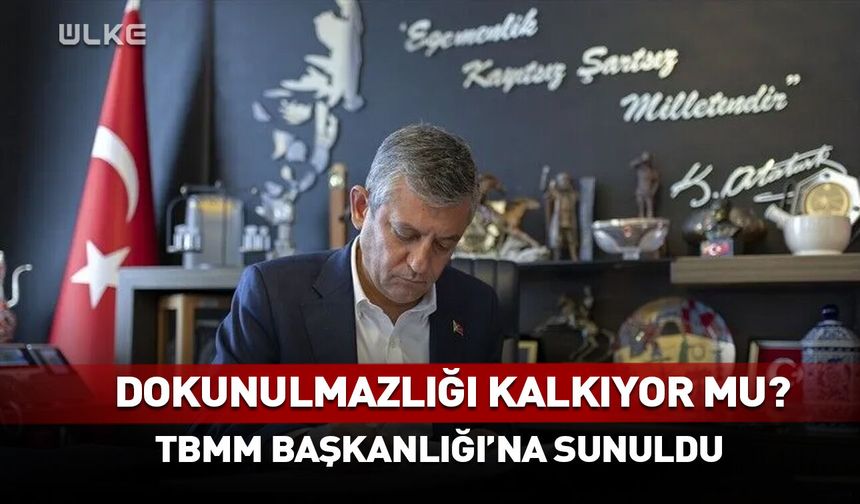 Dokunulmazlığı kalkıyor mu? Özgür Özel için kritik saatler