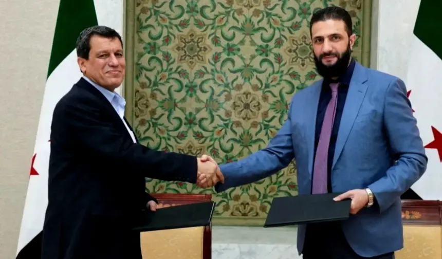 Şara'dan Mazlum Abdi'ye yeni görev!