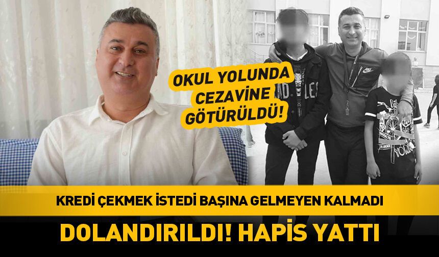 Sadece kredi çekmek istemişti!
