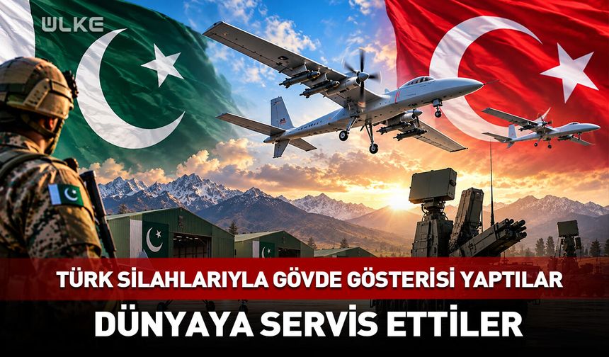 Pakistan ordusu Türk silahlarıyla gövde gösterisi yaptı!