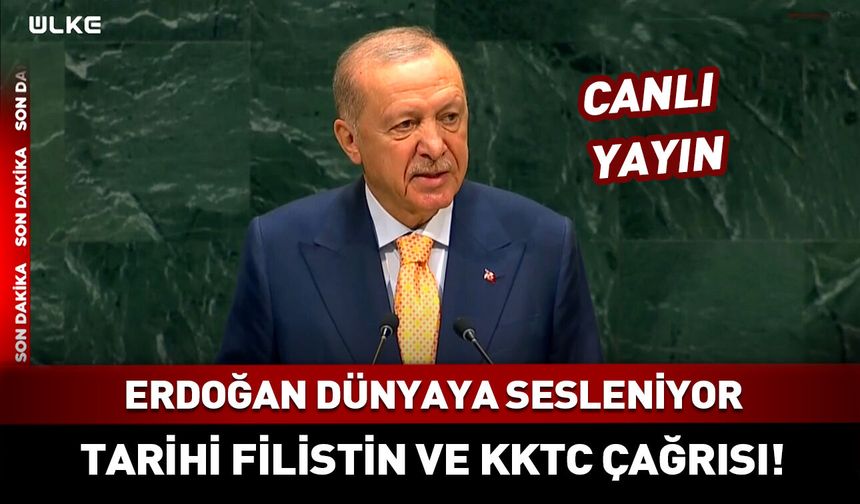 Cumhurbaşkanı Erdoğan BM'de liderlerin yüzüne söyledi