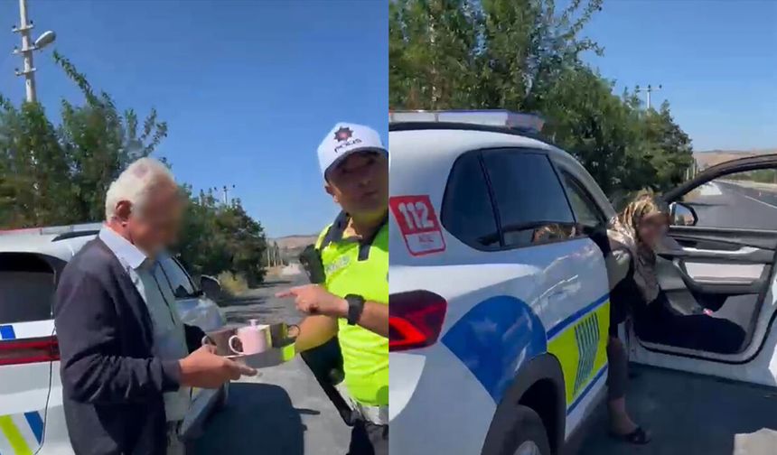 Trafik yerine bulaşık yıkama cezası aldı!