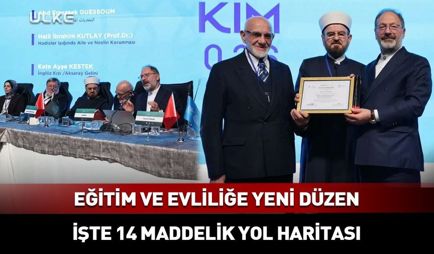 Aile ve neslin korunması için 14 maddelik öneri!