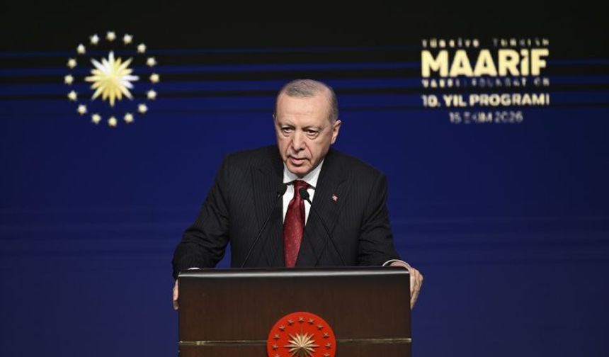 Cumhurbaşkanı Erdoğan'dan eğitimde tarihi dönüşüm vurgusu