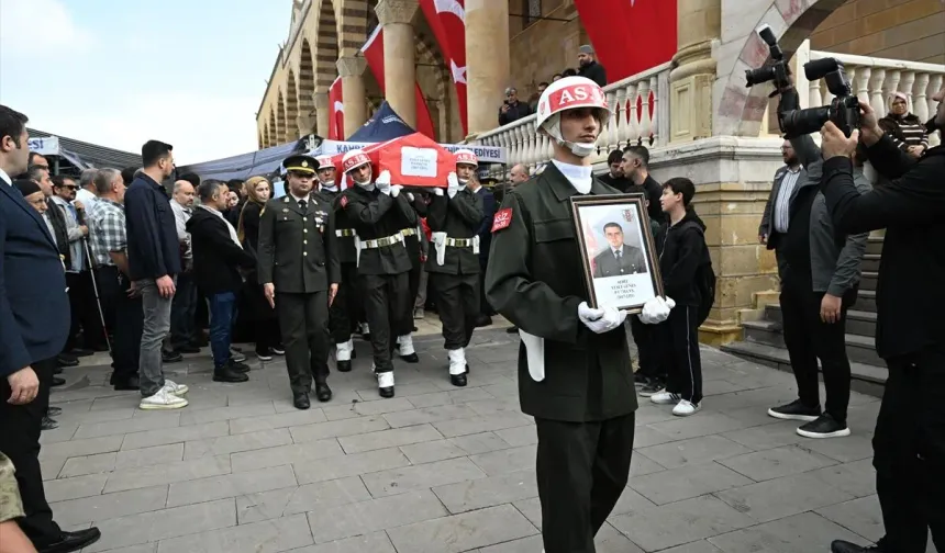 Şehit uzman çavuşa Kahramanmaraş’ta veda