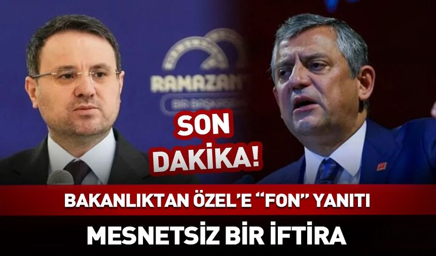 Adalet Bakanlığından sızıntı iddialarına ilişkin açıklama: "Ağır ve mesnetsiz bir iftira!"