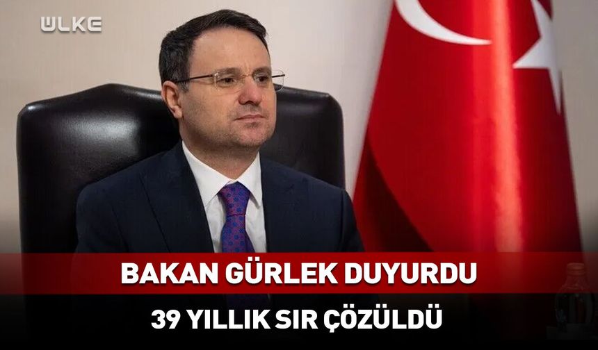 Akın Gürlek duyurdu! 7 faili meçhul dosyada 8 olay aydınlatıldı