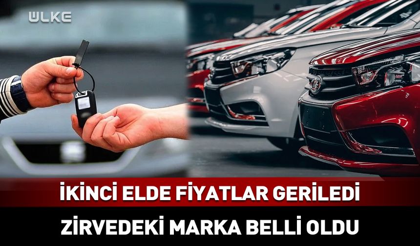 Türkiye'de ikinci el otomobil ilanlarında zirvedeki marka belli oldu!