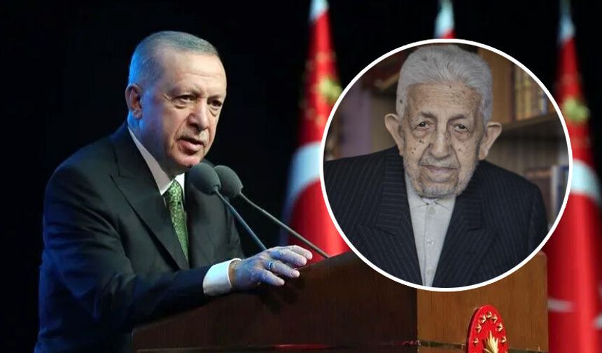 Cumhurbaşkanı Erdoğan Recai Kutan'ı andı