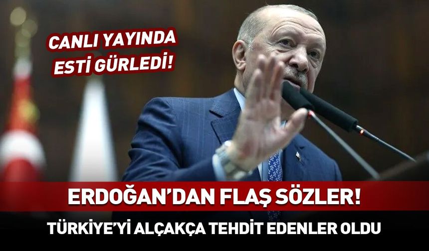 Cumhurbaşkanı Erdoğan: Türkiye'yi alçakça tehdit edenler oldu!