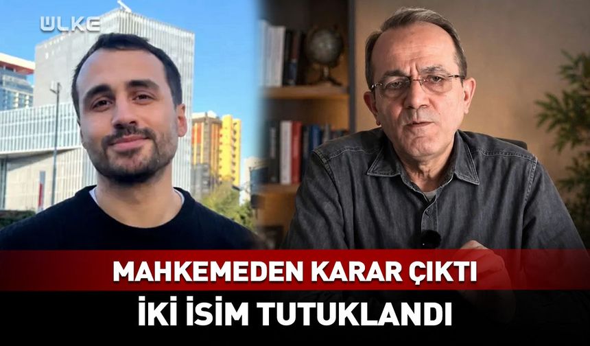 Mustafa Balcı ve Şaban Sevinç tutuklandı!