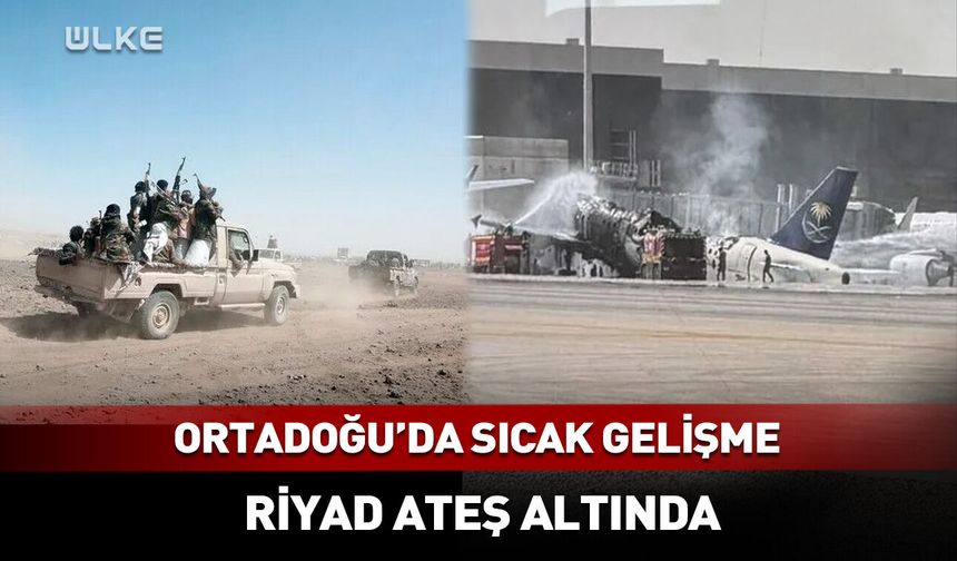 Riyad'daki havalimanına yapılan saldırıda 3 kişi hayatını kaybetti
