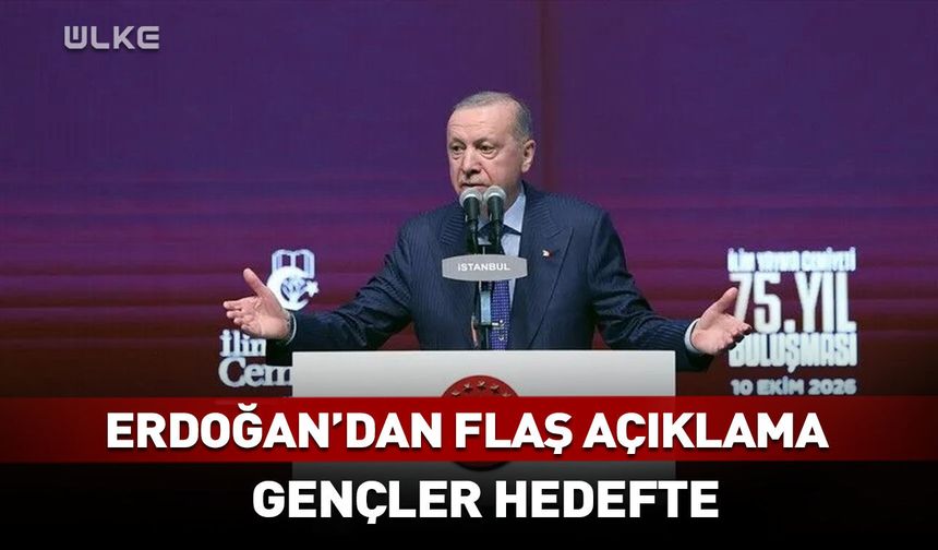 Cumhurbaşkanı Erdoğan: Tekno-oligarkların hedef kitlesini gençlerimiz oluşturuyor!