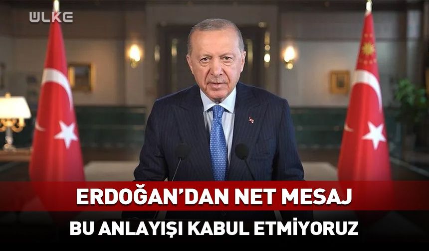Erdoğan: "Barışa giden yolu açmanın gayreti içerisindeyiz"