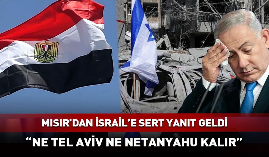 "Ne Tel Aviv kalır ne Netahyahu" İsrail'in tehdit ettiği ülkeden sert yanıt