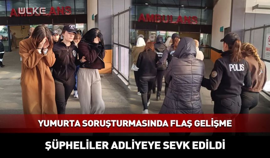 Yasa dışı yumurta ticaretinde yeni gelişme: 44 şüpheli adliyeye sevk edildi