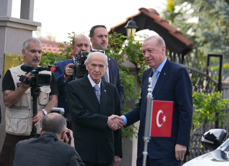 Bahceli Erdoğan Ankara