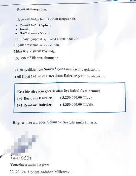 Chpli Vekiller Tatil Koyu Pesinde Kiyak Rezidans Icin Kuyruk