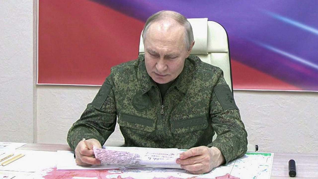 Vladimir Putin, Kursk bölgesini ziyaret etti