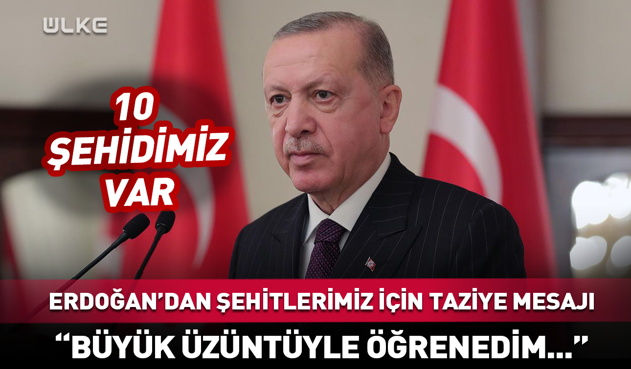 Erdoğan Şehit Taziye