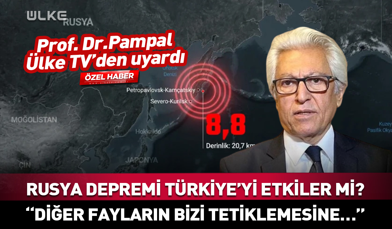 Süleyman Pampal Rusya Deprem