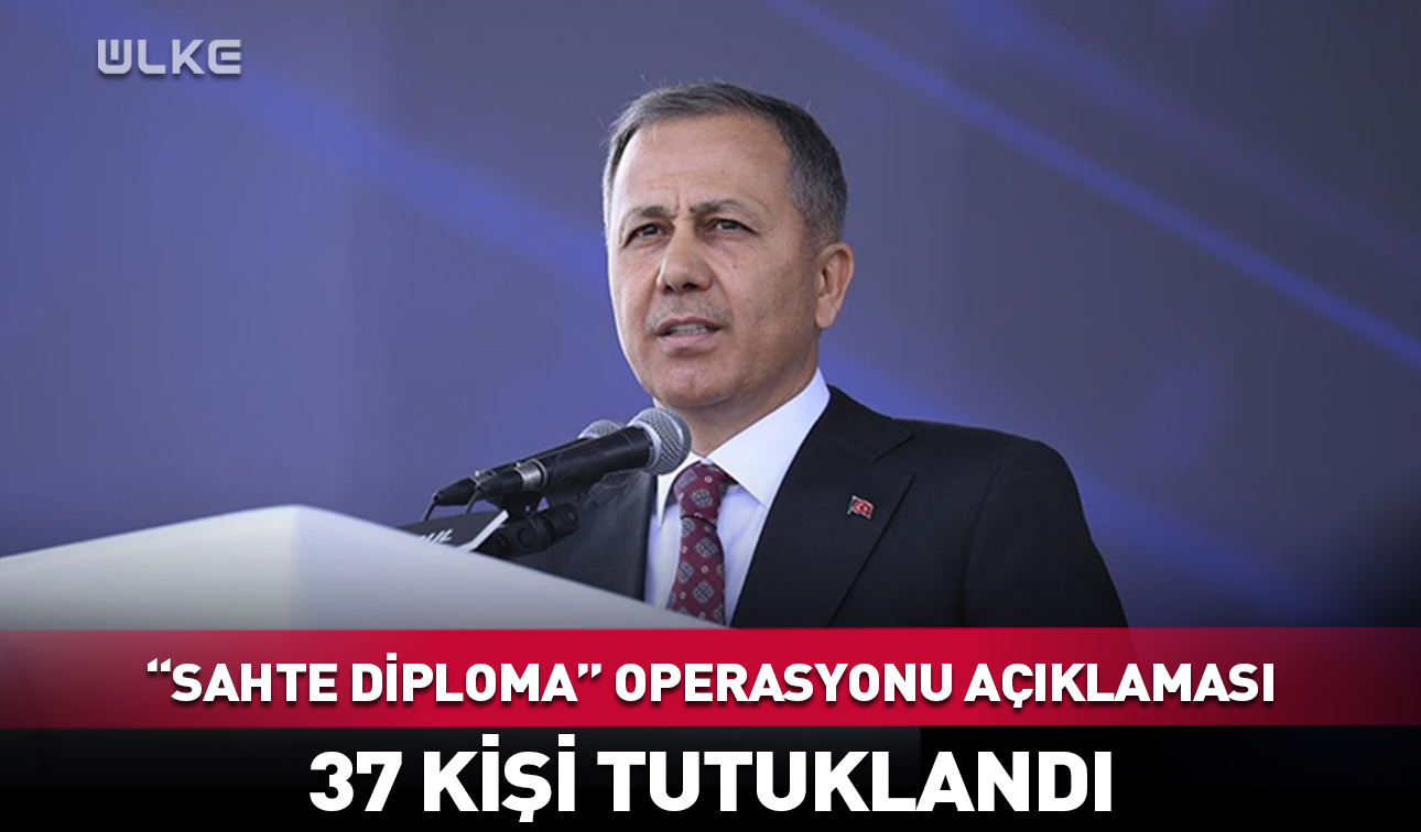 Ali Yerlikaya Diploma