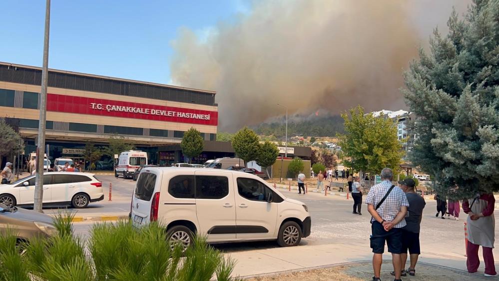 Canakkale Yangın Hastane