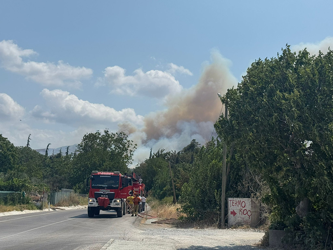 Canakkale Yangın