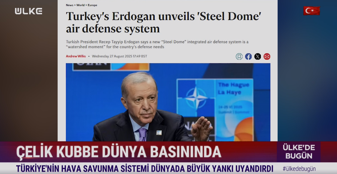 Celik Kubbe Erdogan Dunya Basını (7)