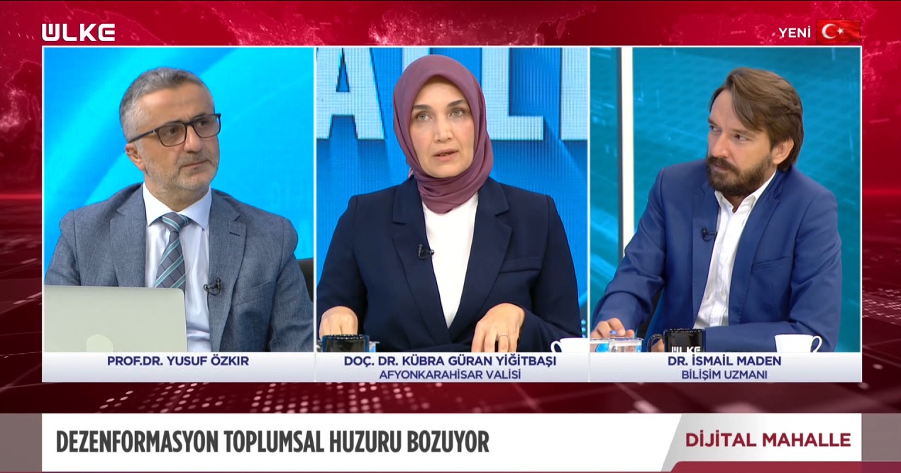 Dijital Mahalle Ülketv Vali Kübra Güran Yiğitbaşı