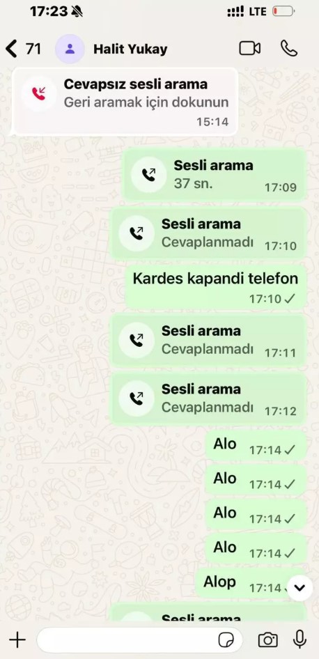 Kivanc Tatlitug Mesajlasma