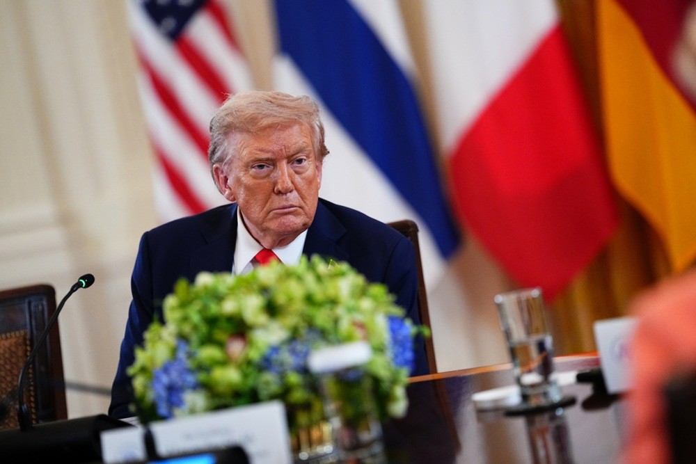 Trump Mikrofon