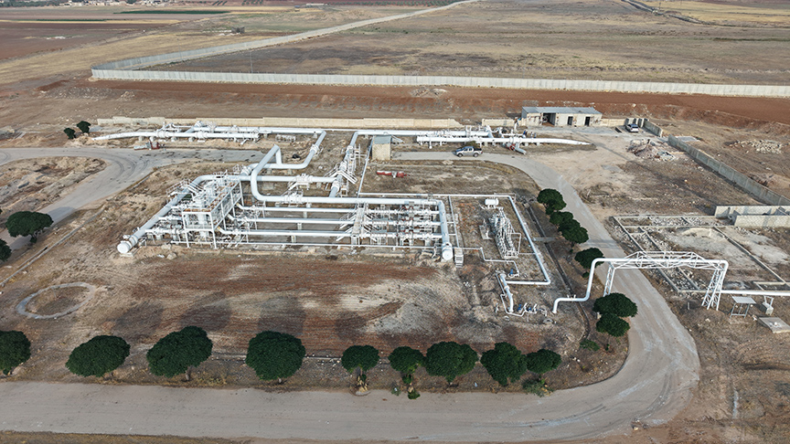 Turkiye Suriye Gaz Akısı Basladı (7)