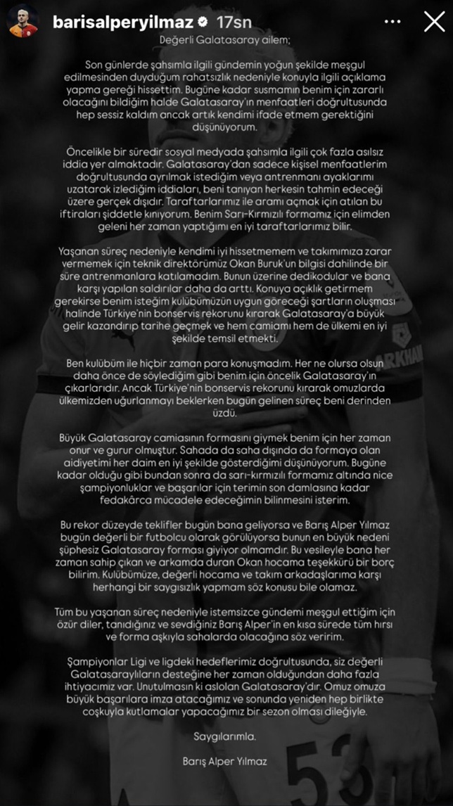 Barış Alper Yılmaz G A L A T A S A R A Y