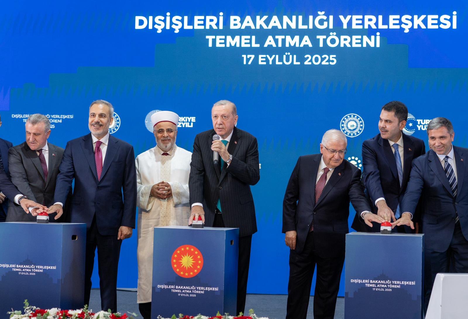 Dışişleri Bina Açılık Erdoğan Hakan Fidan