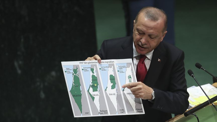 Erdoğan Harita Bm Israel