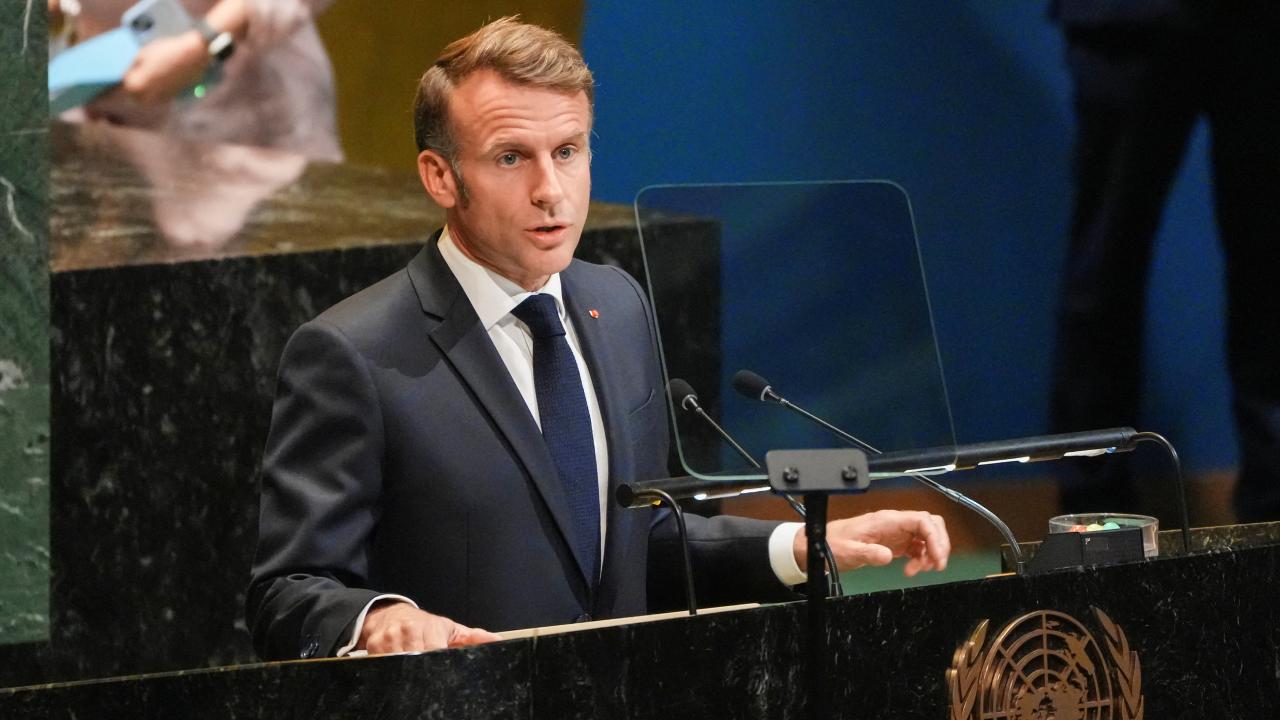 Fransa Cumhurbaşkanı Emmanuel Macron