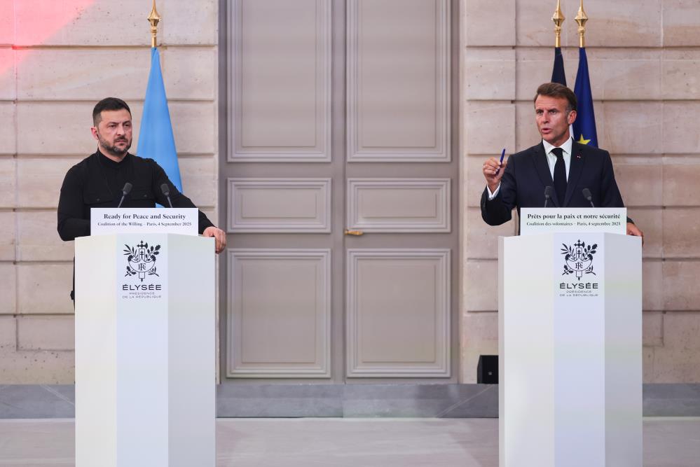 Fransa Zelenskiy Macron
