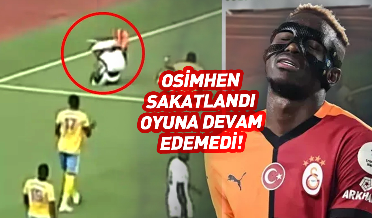 Galatasaray Nijerya Osimhem Sakat Spor Sondakika