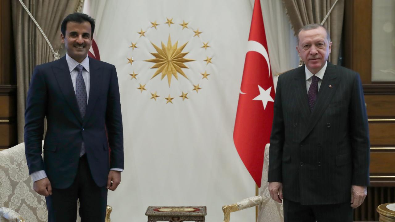 Katar Emiri Al Sani Erdogan