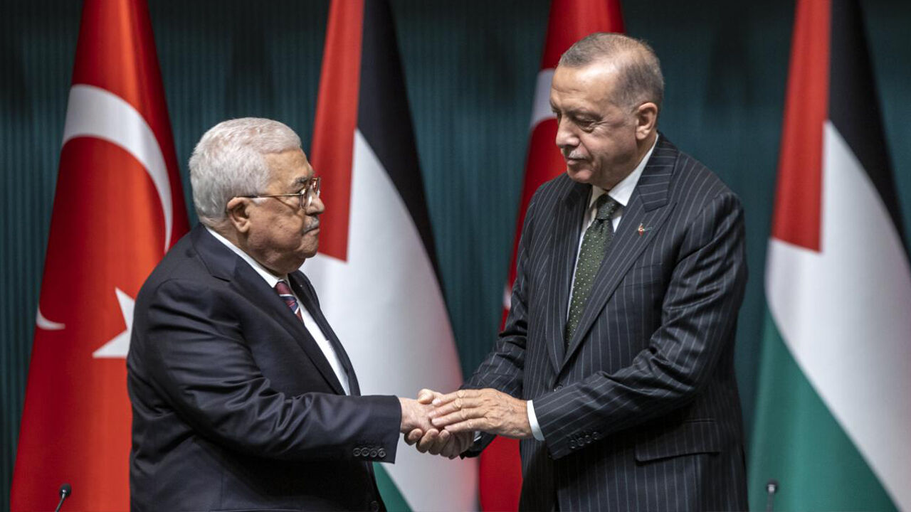 Mahmud Abbas Erdogan Filistin