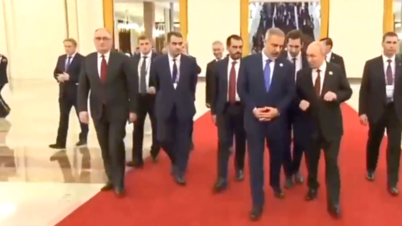Putin Hakan Fidan Sohbet