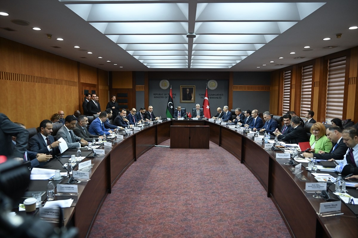 Ticaret Bakani Omer Bolat Libya Ulastirma Bakani Muhammed Salim Es Sehubi (1)