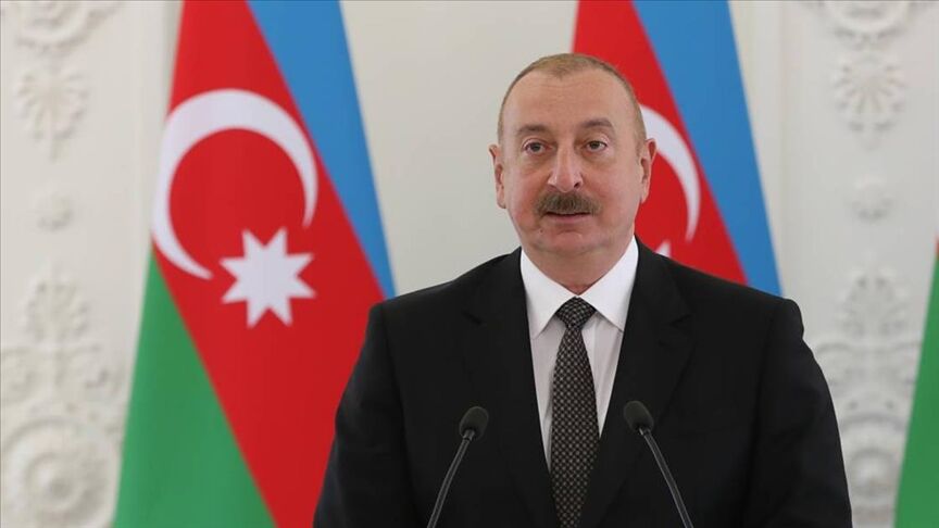 Azerbaycan Bayrak Aliyev