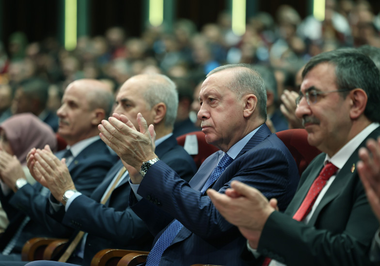 Cumhurbaskani Erdogan Aciklamalarda Bulundu (1)