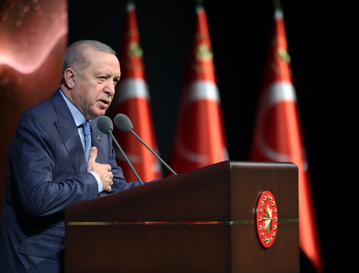 Cumhurbaskani Erdogan Aciklamalarda Bulundu (3)