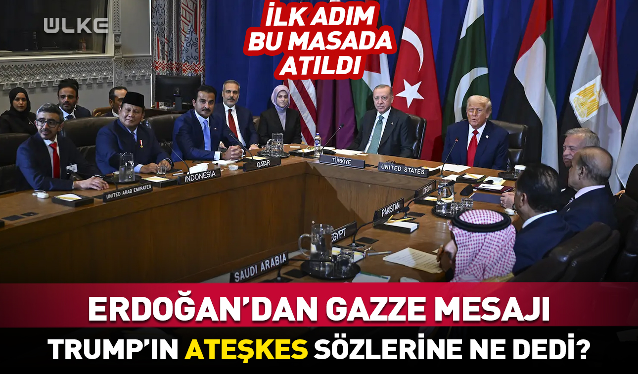 Erdogan Gazze Trump