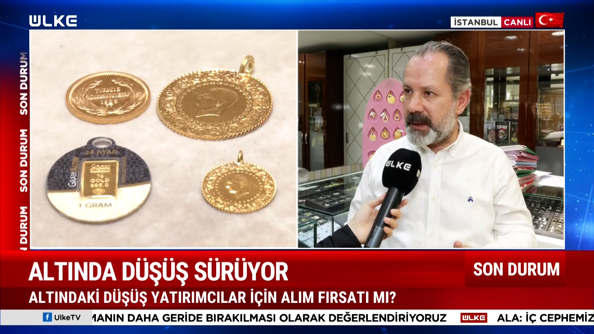 Altının son 2 ay içerisinde sert bir şekilde yükselişinin nedenine dair soruya yanıt veren Memiş, bunun tamamen bir manipülasyon piyasası olduğuna vurgu yaptı.