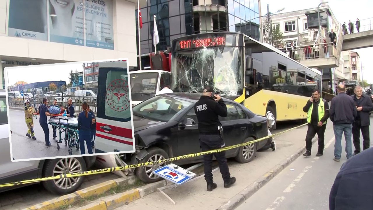 Otobus Duraga Daldı Istanbul